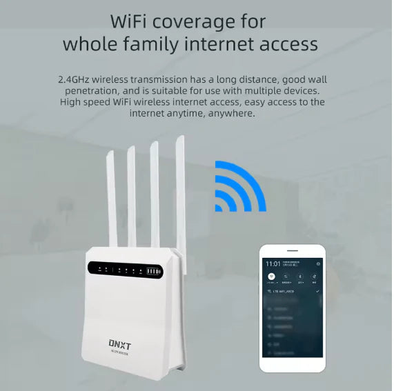 DNXT - 4G CPE Pro Router ©
