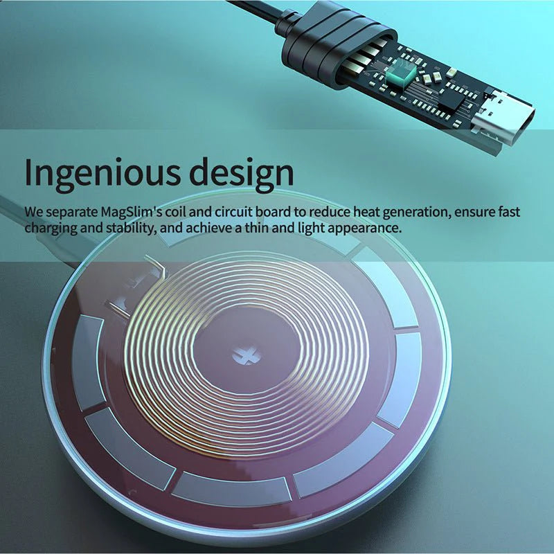 MagSlim Magnetic Wireless Charger