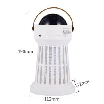 2 In 1 Electric Mosquito Killer Lamp Star Ceiling Projection Kill Mosquitoes For Outdoor And Indoor 56.00 AED